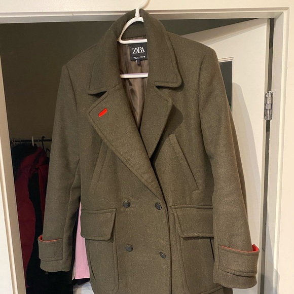 Womens zara coat - Picture 1 of 5